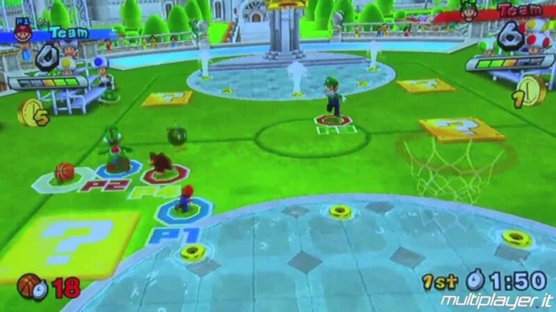 Mario Sports Mix: una partita di calcio