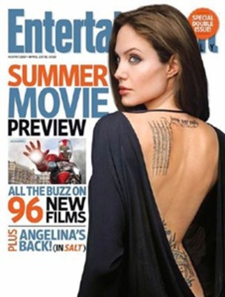 Angelina Jolie tattoo