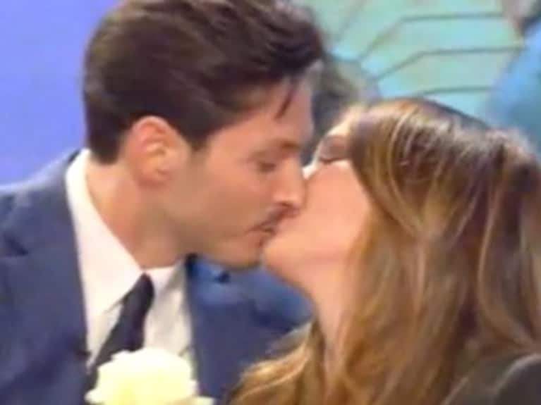 Bacio tra Silvia Toffanin e Piersilvio Berlusconi