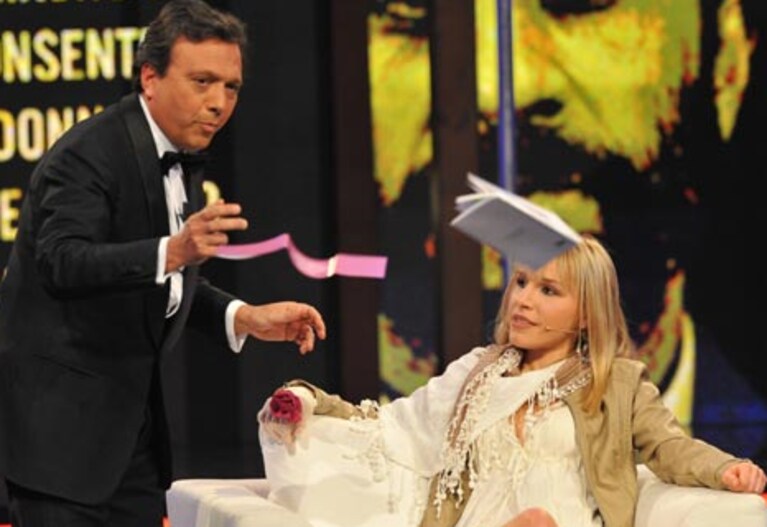 piero chiambretti e silvia valerio