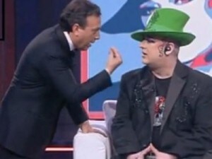 boy george e piero chiambretti