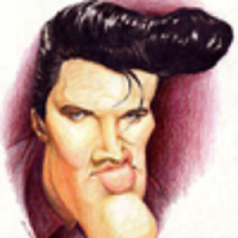 elvis CARICATURA VIP