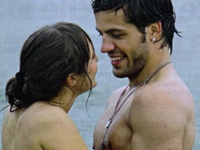 giorgio con giulia in topless
