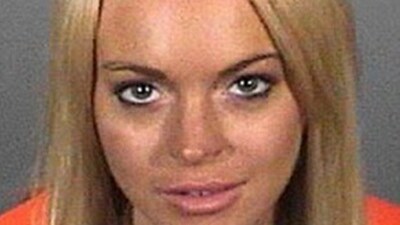 lindsay lohan foto in prigione