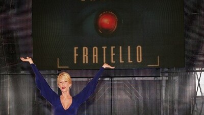 Alessia Marcuzzi logo grande fratello