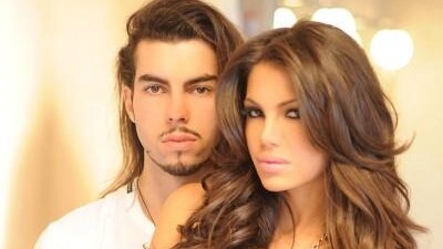 Il figlio di Lory Del Santo con la sua ex fidanzata
