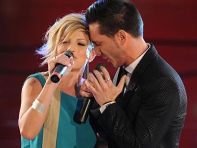 Kekko dei Modà con Emma Marrone