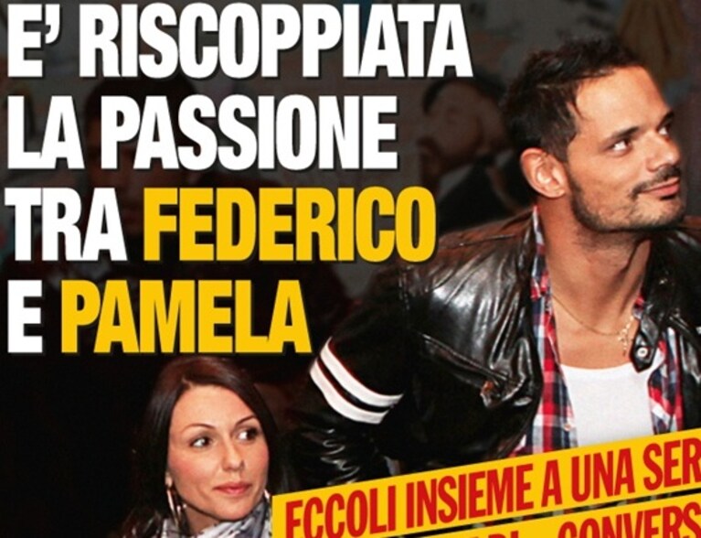 pamela e fede di nuovo innamorati