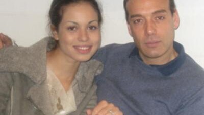 La Rubacuori con il fidanzato Luca Grisso