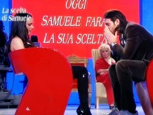 Samuele e Valentina alla scelta
