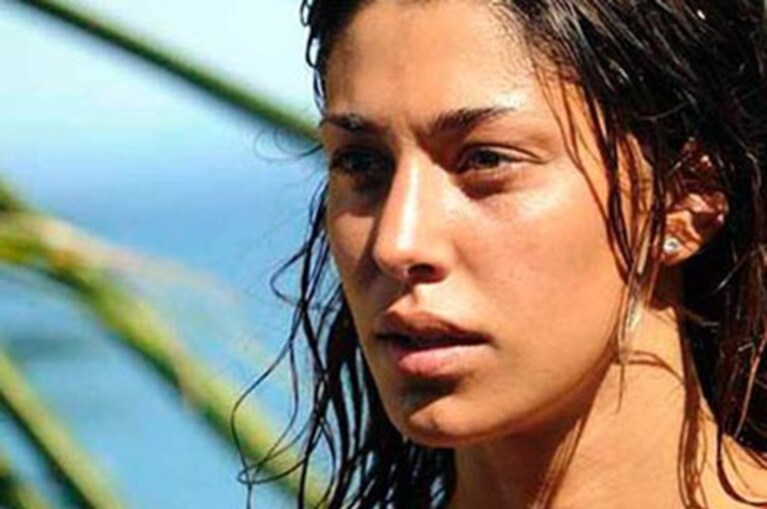Belen Rodriguez naufraga