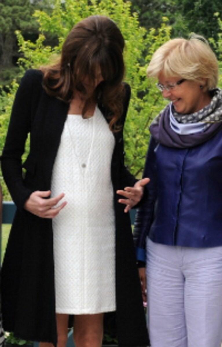 Carla Bruni al G8
