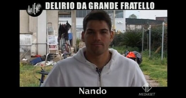 il delirio di Nando a Le Iene