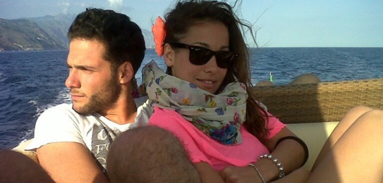 Antonio e Teresanna in barca