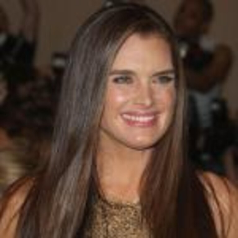 L'attrice Brooke Shields