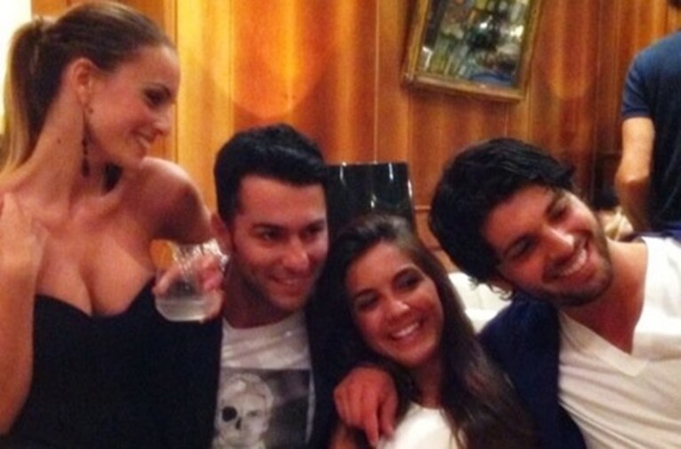 Gianfranco e Valeria con Ramona e Mario