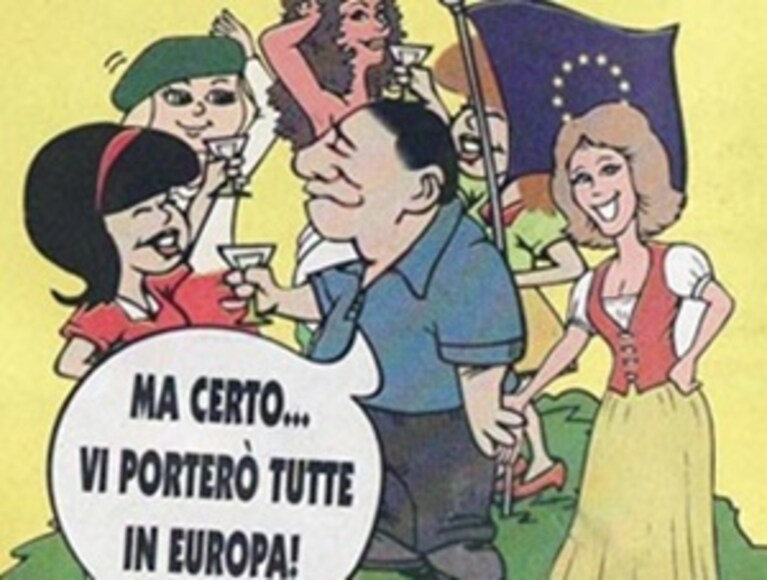 Pubblicità con Berlusconi