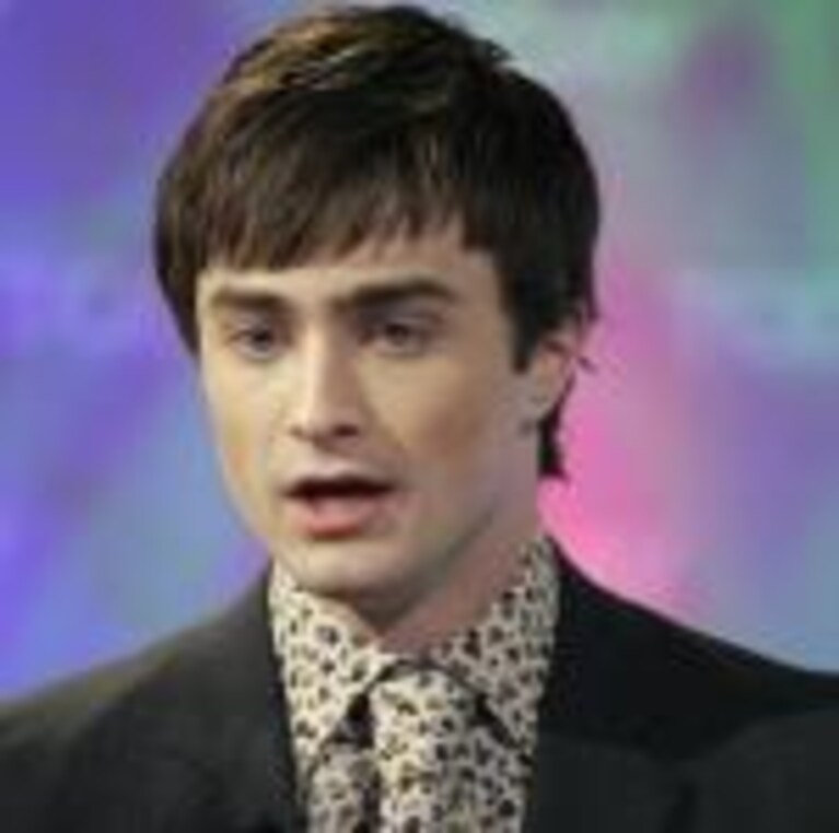 L'attore Daniel Radcliffe
