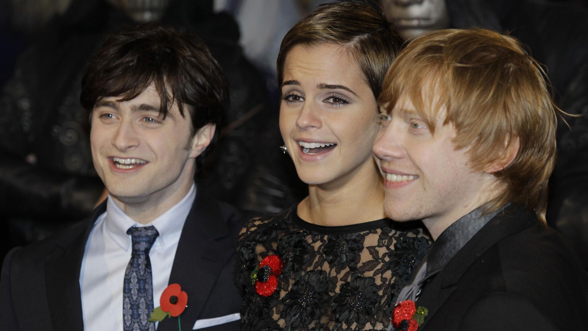 Emma Watson, Daniel Radcliffe e Rupert Grint