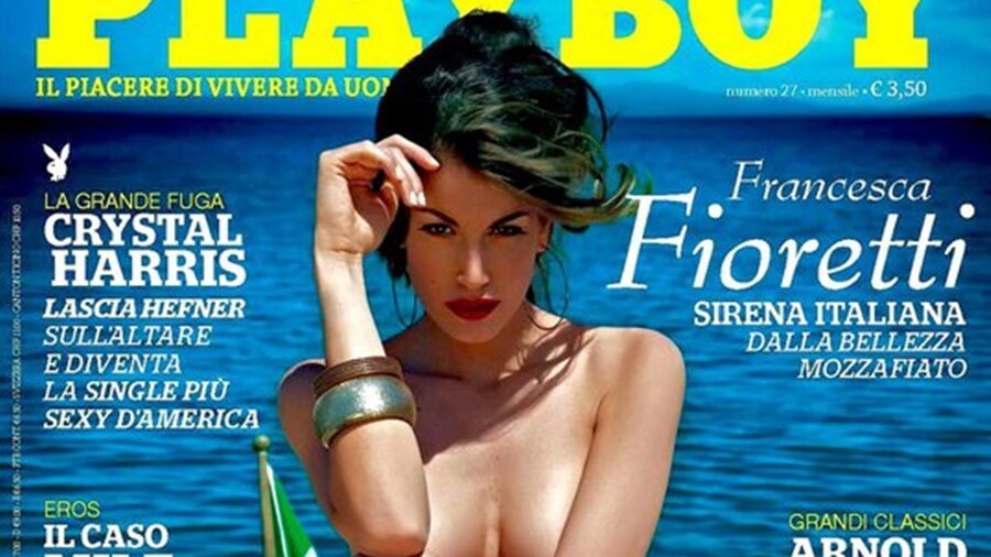La fioretti nuda su Playboy