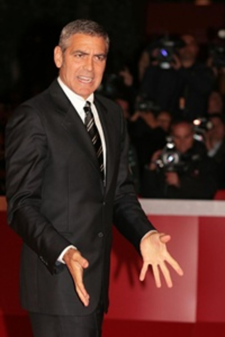 Clooney a Roma