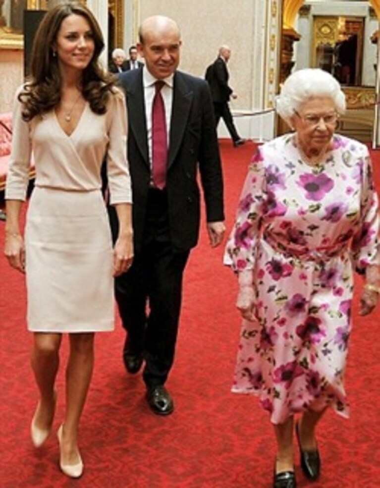La Regina con Kate