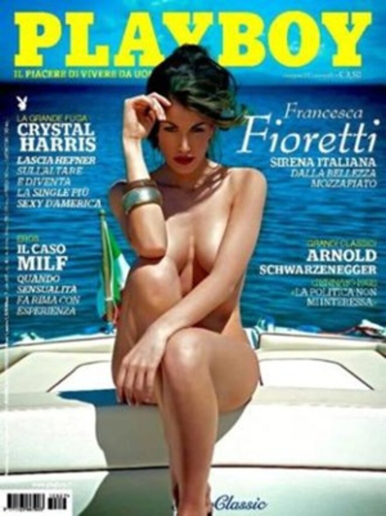 In copertina su Playboy