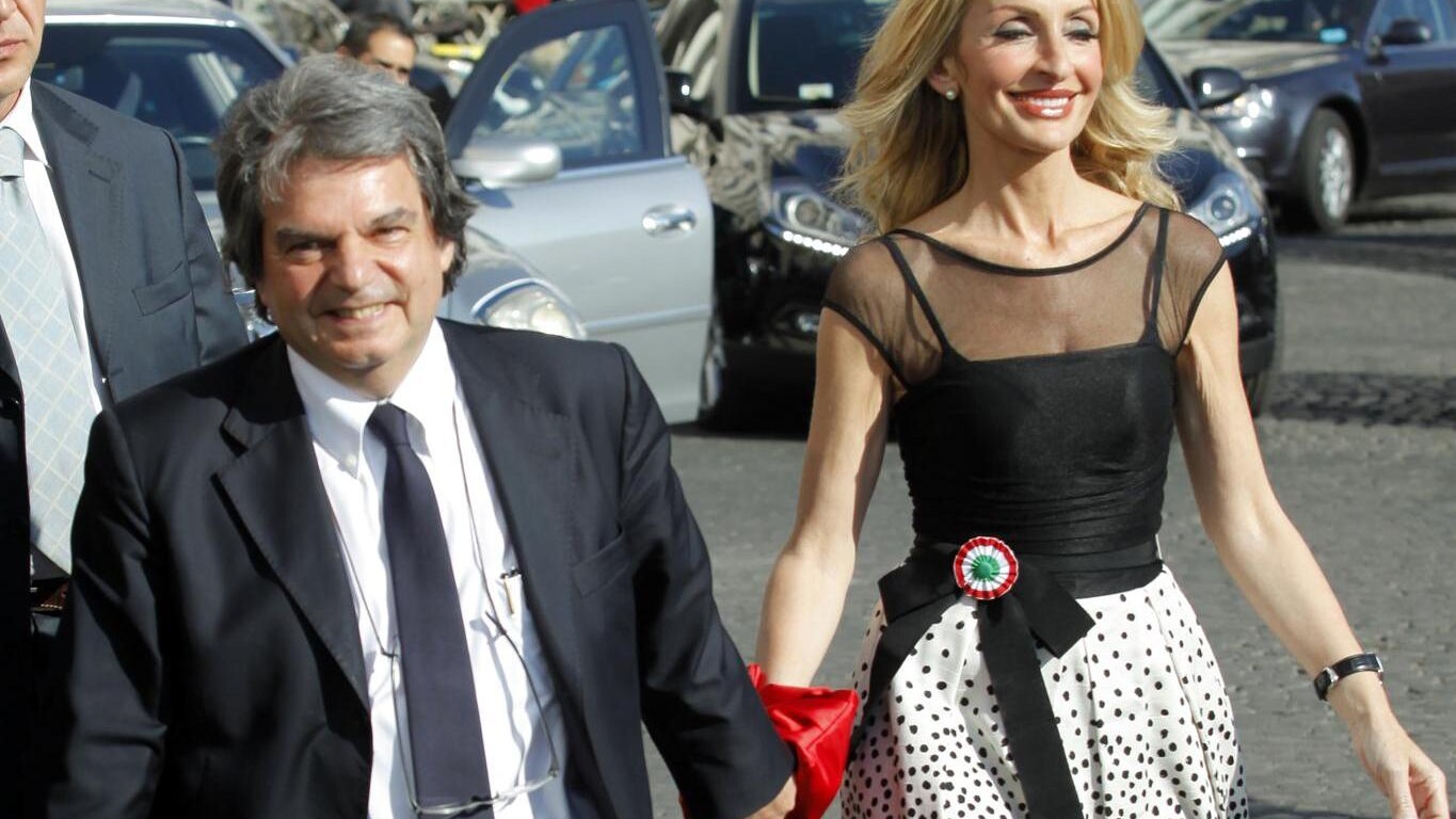 Brunetta insieme alla sua compagna