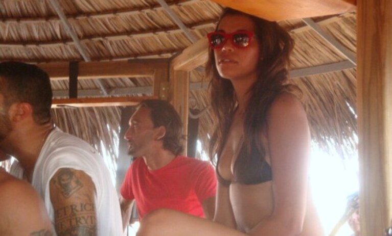 Mara e Alfieri in spiaggia