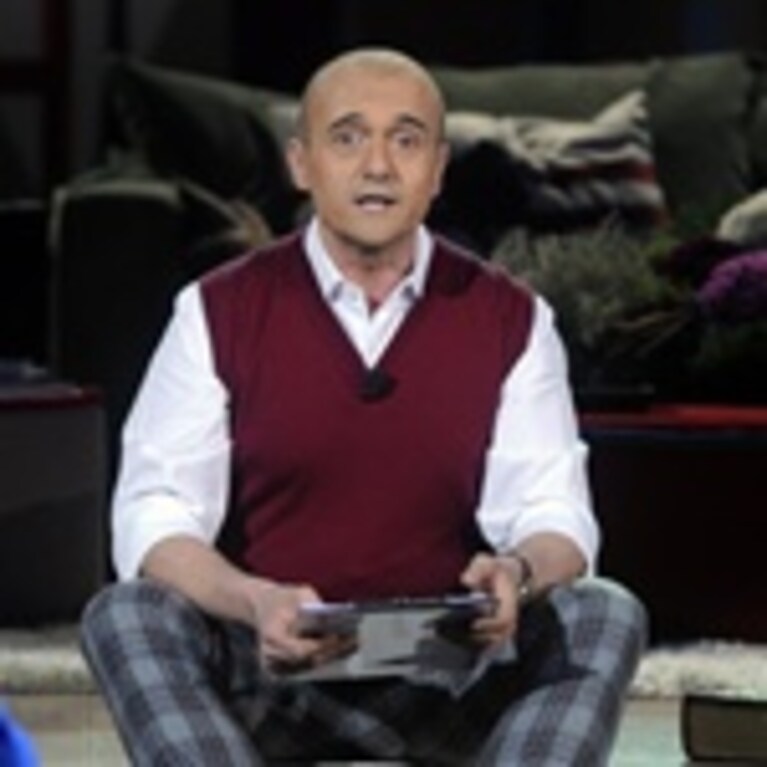 Signorini seduto a Kalispera