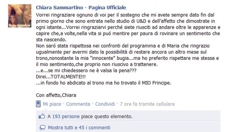 uomini e donne
