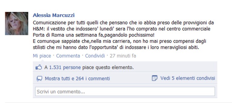 alessia marcuzzi fb