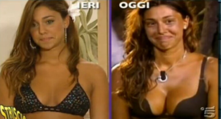 il seno rifatto di belen rodriguez