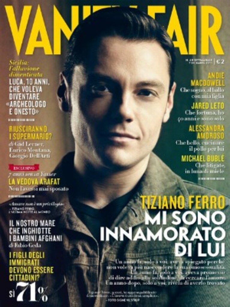 tiziano ferro intervista a vanity fair