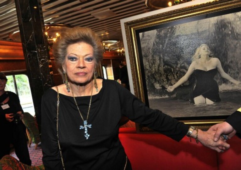 anita ekberg oggi
