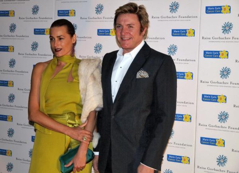 Simon Le Bon e Yasmin Parvaneh