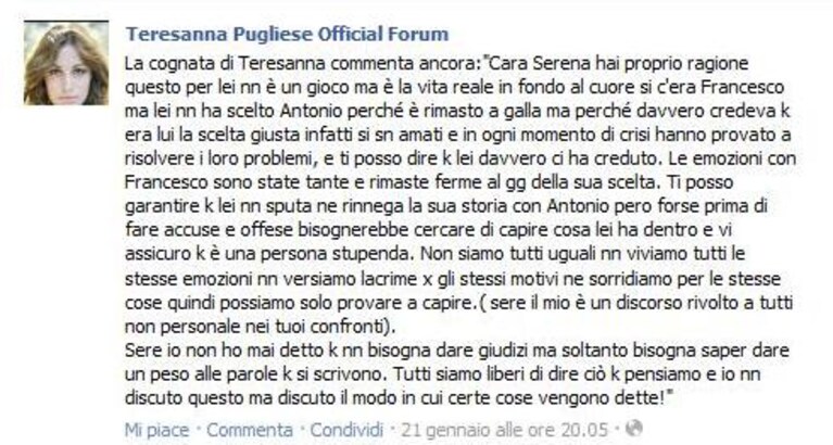la cognata di teresanna