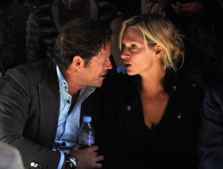 Uma Thurman e Arpad Busson