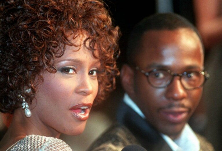 una delle ultime foto di Whitney e Bobby