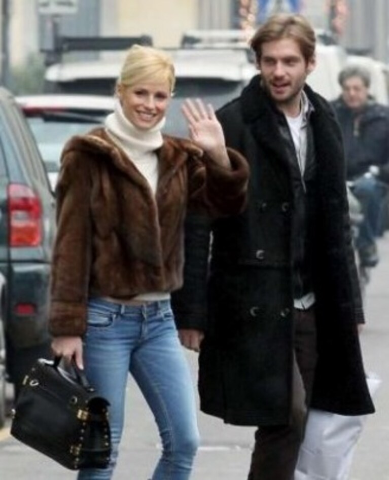 michelle hunziker e tomaso trussardi