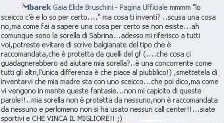 la sorella di sabrina