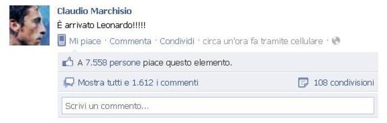 è nato leonardo