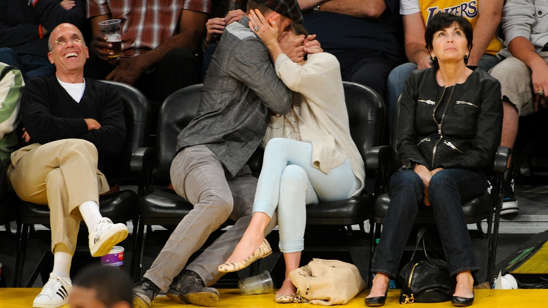 In America il fenomeno della Kiss Cam è diventato una vera e propria usanza