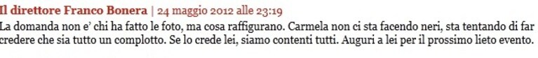 gli auguri di bonera