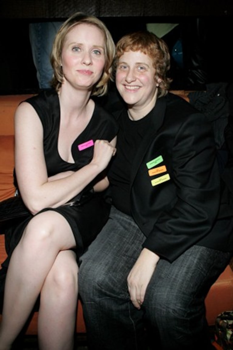 Cynthia Nixon e Christine Marinoni