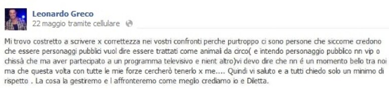 il messaggio di Leonardo