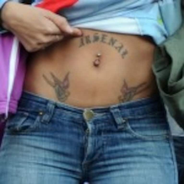 tatuaggio per l arsenal