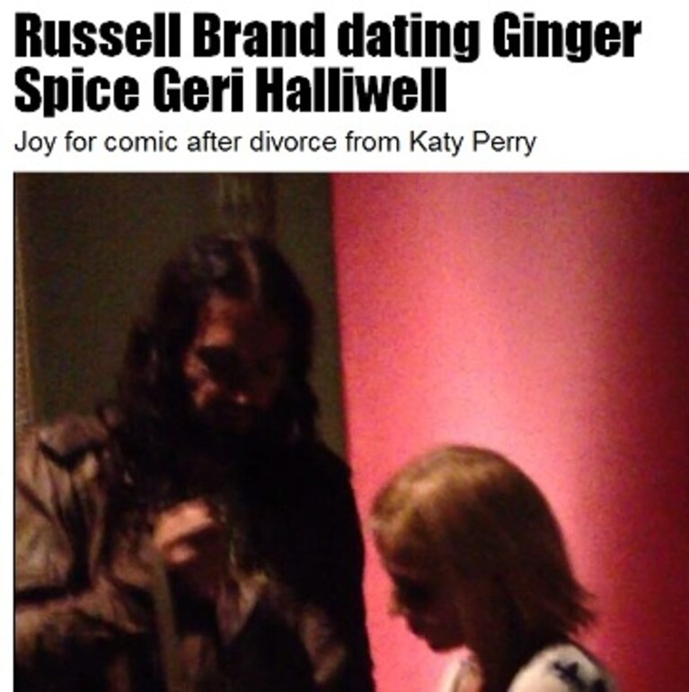 Russell Brand e Geri Halliwell