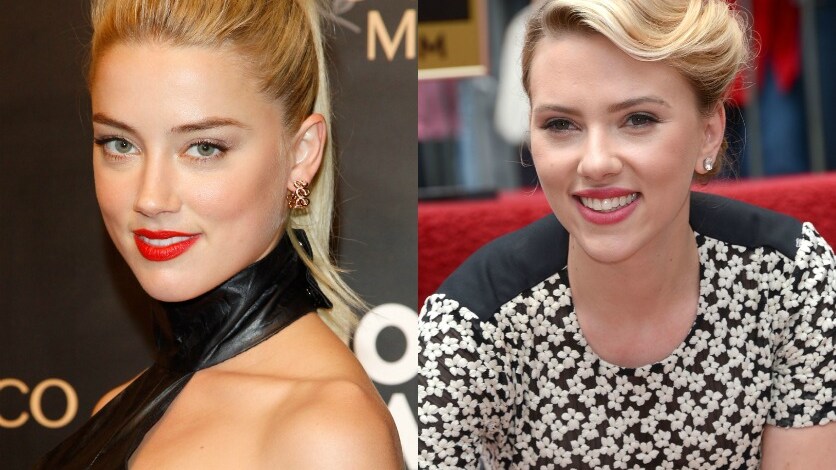 amber heard e scarlett johansson