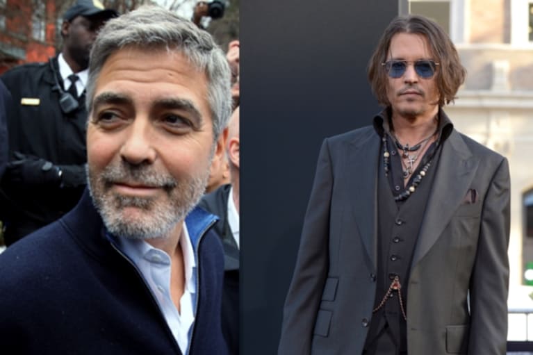clooney depp
